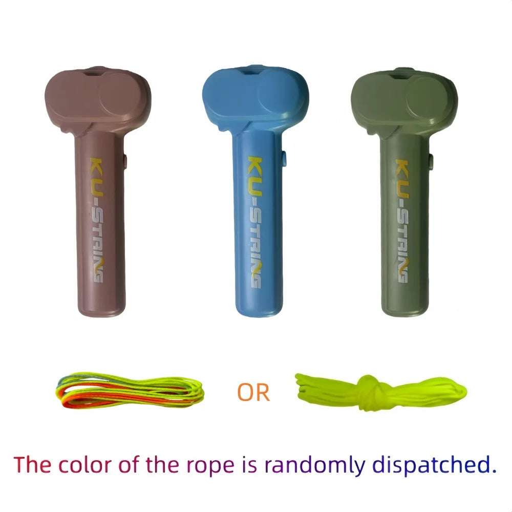 Glow-in-the-dark fun electric rope thruster children's outdoor new exotic decompression toys Creative toys for cats and pets