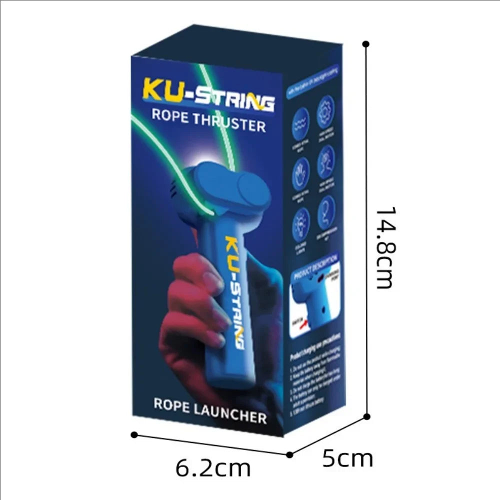 Glow-in-the-dark fun electric rope thruster children's outdoor new exotic decompression toys Creative toys for cats and pets